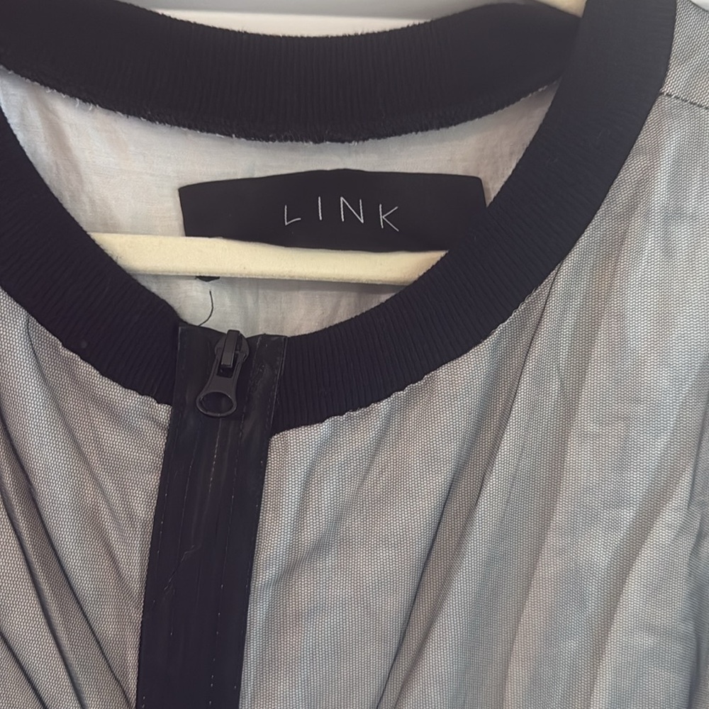Link Sheer Layered Black Midi Dress - Picture 3 of 3